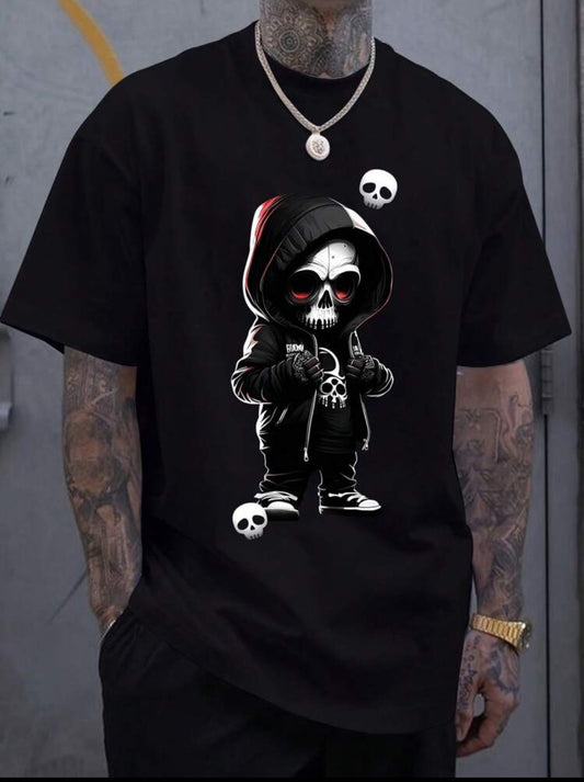 Skull Oversized T-Shirt