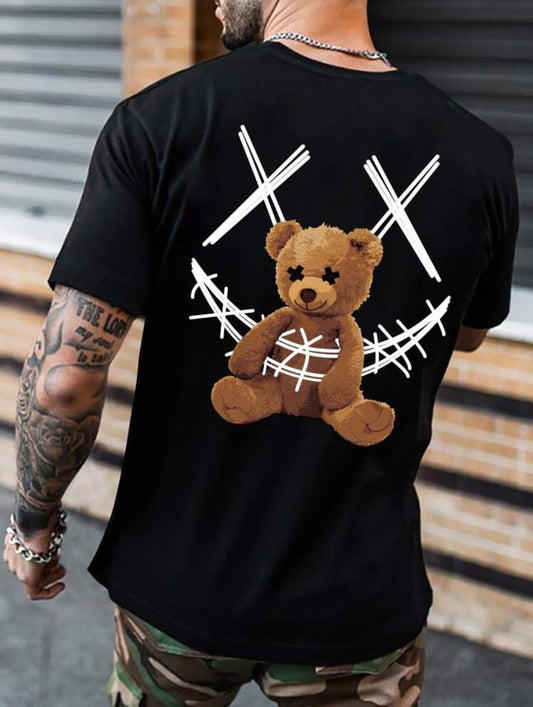 Trapped Bear Oversized T-Shirt